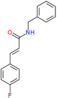 (2E)-3-(4-Fluorophenyl)-N-(phenylmethyl)-2-propenamide