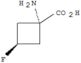 Cyclobutanecarboxylicacid, 1-amino-3-fluoro-, trans-