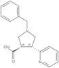 rel-(3R,4R)-1-(Phenylmethyl)-4-(2-pyridinyl)-3-pyrrolidinecarboxylic acid