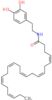 (4Z,7Z,10Z,13Z,16Z,19Z)-N-[2-(3,4-dihydroxyphenyl)ethyl]docosa-4,7,10,13,16,19-hexaenamide