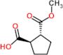 (1R,2R)-2-(methoxycarbonyl)cyclopentanecarboxylic acid