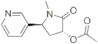 (3'R,5'S)-3'-Hydroxycotinine Acetate