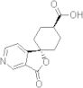 trans-3'-Oxo-spiro[cyclohexane-1,1'(3'H)-furo[3,4-c]pyridine]-4-carboxylic acid