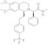 (2R)-[6,7-Dimethoxy-1(S)-[2-[4-(trifluoromethyl)phenyl]ethyl]-1,2,3,4-tetrahydroisoquinolin-2-yl]-N-methyl-2-phenylacetamide