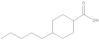 trans-4-Pentylcyclohexanecarboxylic acid