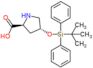 (4R)-4-{[tert-butyl(diphenyl)silyl]oxy}-L-proline