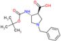 (3S,4R)-1-benzyl-4-[(tert-butoxycarbonyl)amino]pyrrolidine-3-carboxylic acid