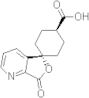 trans-7'-Oxo-spiro[cyclohexane-1,5'(7'H)-furo[3,4-b]pyridine]-4-carboxylic acid