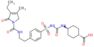 4-[[4-[2-[(4-ethyl-3-methyl-5-oxo-2H-pyrrole-1-carbonyl)amino]ethyl]phenyl]sulfonylcarbamoylamino]cyclohexanecarboxylic acid
