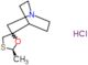 (2'R)-2'-methylspiro[4-azabicyclo[2.2.2]octane-2,5'-[1,3]oxathiolane] hydrochloride