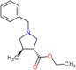 ethyl (3R,4R)-1-benzyl-4-methyl-pyrrolidine-3-carboxylate