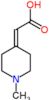 (1-methylpiperidin-4-ylidene)acetic acid