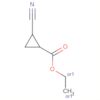 Cyclopropanecarboxylic acid, 2-cyano-, ethyl ester, (1R,2R)-rel-
