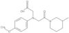 N-(4-Methoxyphenyl)-N-[2-(3-methyl-1-piperidinyl)-2-oxoethyl]glycine