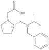 ácido (2S)-2-[[(1-metiletil)(fenilmetil)amino]metil]-1-pirrolidinaacético