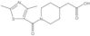 1-[(2,4-Dimethyl-5-thiazolyl)carbonyl]-4-piperidineacetic acid