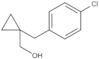 1-[(4-Chlorophenyl)methyl]cyclopropanemethanol