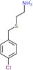 2-[(4-chlorobenzyl)sulfanyl]ethanaminium