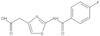 2-[(4-Fluorobenzoyl)amino]-4-thiazoleacetic acid