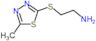 2-[(5-methyl-1,3,4-thiadiazol-2-yl)sulfanyl]ethanamine