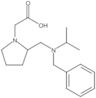 2-[[(1-Methylethyl)(phenylmethyl)amino]methyl]-1-pyrrolidineacetic acid