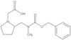 2-[[Methyl[(phenylmethoxy)carbonyl]amino]methyl]-1-pyrrolidineacetic acid