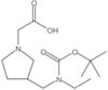 3-[[[(1,1-Dimethylethoxy)carbonyl]ethylamino]methyl]-1-pyrrolidineacetic acid