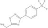 3-[4-(Trifluoromethyl)phenyl]-1,2,4-oxadiazole-5-methanamine