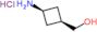 (cis-3-Aminocyclobutyl)methanol hydrochloride (1:1)