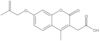 4-Methyl-7-[(2-methyl-2-propen-1-yl)oxy]-2-oxo-2H-1-benzopyran-3-acetic acid