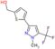 {5-[1-methyl-5-(trifluoromethyl)-1H-pyrazol-3-yl]-2-thienyl}methanol