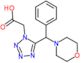 2-[5-[morpholino(phenyl)methyl]tetrazol-1-yl]acetic acid
