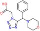 5-(4-Morpholinylphenylmethyl)-1H-tetrazole-1-acetic acid