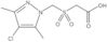 2-[[(4-Chloro-3,5-dimethyl-1H-pyrazol-1-yl)methyl]sulfonyl]acetic acid