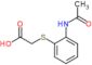 {[2-(acetylamino)phenyl]sulfanyl}acetic acid