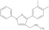 3-(3,4-Dimethylphenyl)-N-methyl-1-phenyl-1H-pyrazole-4-methanamine