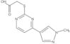 2-[[4-(1-Methyl-1H-pyrazol-4-yl)-2-pyrimidinyl]thio]acetic acid