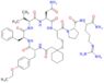 1-{[(10R,13S,16S,19S,22R)-13-(2-amino-2-oxoethyl)-19-benzyl-22-(4-ethoxybenzyl)-12,15,18,21,24-pentaoxo-16-(propan-2-yl)-7,8-dithia-11,14,17,20,23-pentaazaspiro[5.19]pentacos-10-yl]carbonyl}-L-prolyl-N~5~-(diaminomethylidene)-L-ornithinamide