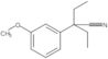 α,α-Diethyl-3-methoxybenzeneacetonitrile