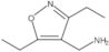 3,5-Diethyl-4-isoxazolemethanamine