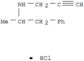 Benzeneethanamine, a-methyl-N-2-propyn-1-yl-,hydrochloride (1:1)