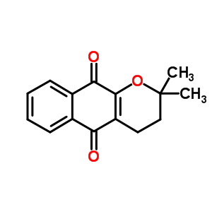 3,4-Dihydro-2,2-dimethyl-2H-naphtho[2,3-b]pyran-5,10-dione