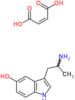 3-(2-aminopropyl)-1H-indol-5-ol (2Z)-but-2-enedioate (salt)