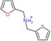 1-(furan-2-yl)-N-(thiophen-2-ylmethyl)methanamine