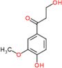 3-hydroxy-1-(4-hydroxy-3-methoxyphenyl)propan-1-one