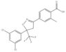 4-[5-(3,5-dichlorophenyl)-5-(trifluoromethyl)-4,5-dihydro-1,2-oxazol-3-yl]-2-methylbenzoic acid