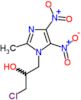 1-chloro-3-(2-methyl-4,5-dinitro-1H-imidazol-1-yl)propan-2-ol