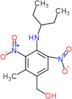 [2-methyl-3,5-dinitro-4-(pentan-3-ylamino)phenyl]methanol
