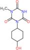 1-(4-hydroxycyclohexyl)-3-methyl-1,3,5-triazinane-2,4,6-trione