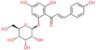 3,5-dihydroxy-2-[(2E)-3-(4-hydroxyphenyl)prop-2-enoyl]phenyl beta-D-allopyranoside